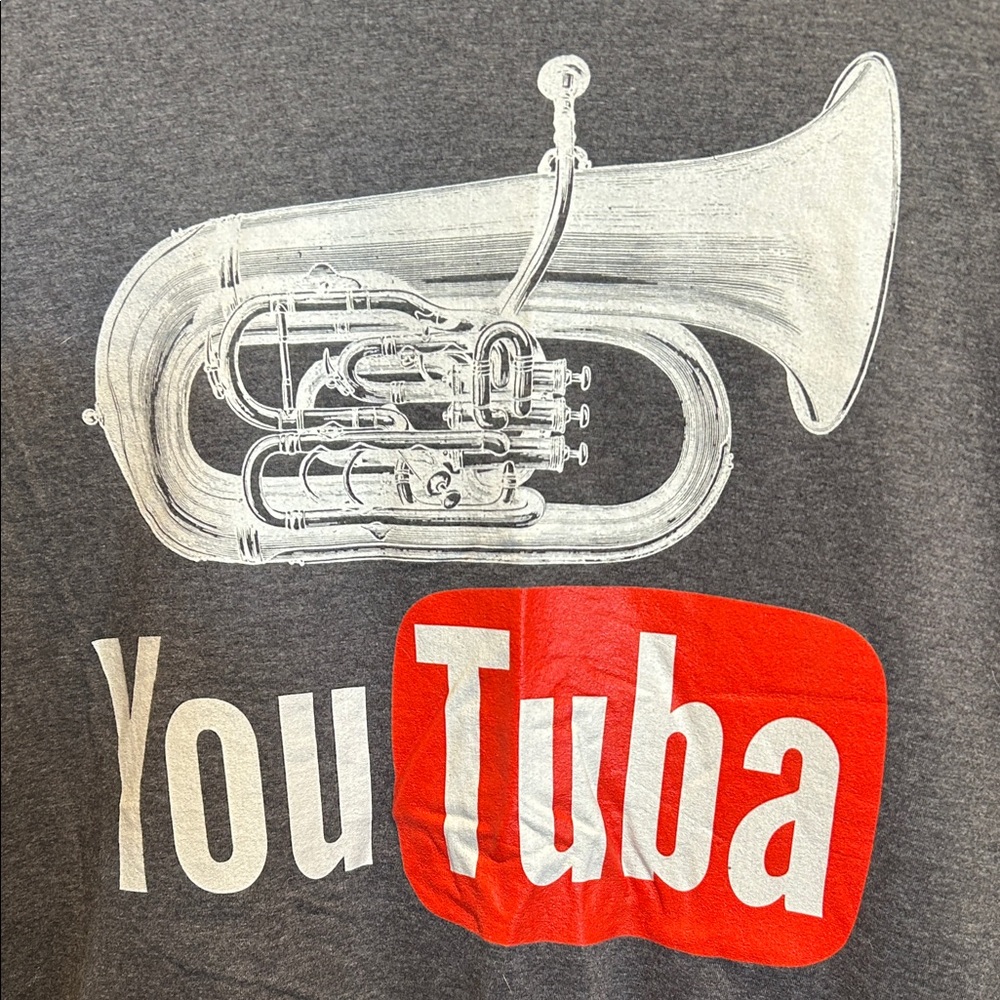 Tuba Port and Company design tshirt XL